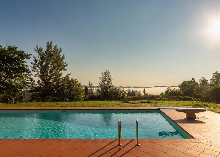 La Tegolaja Belvedere Con Piscina Lägenhet Capannoli